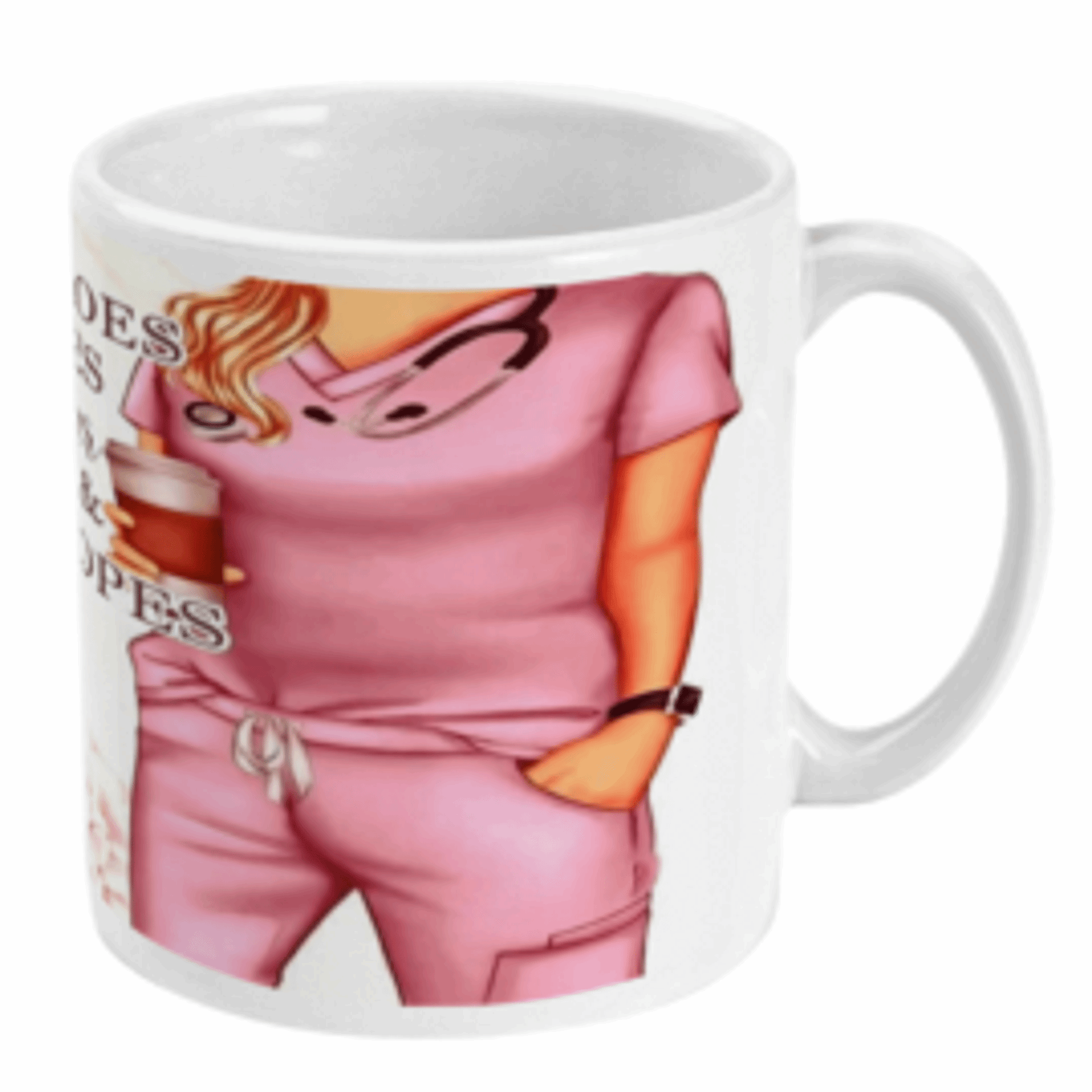  Not all Heroes Wear Capes Coffee Mug by Free Spirit Accessories sold by Free Spirit Accessories