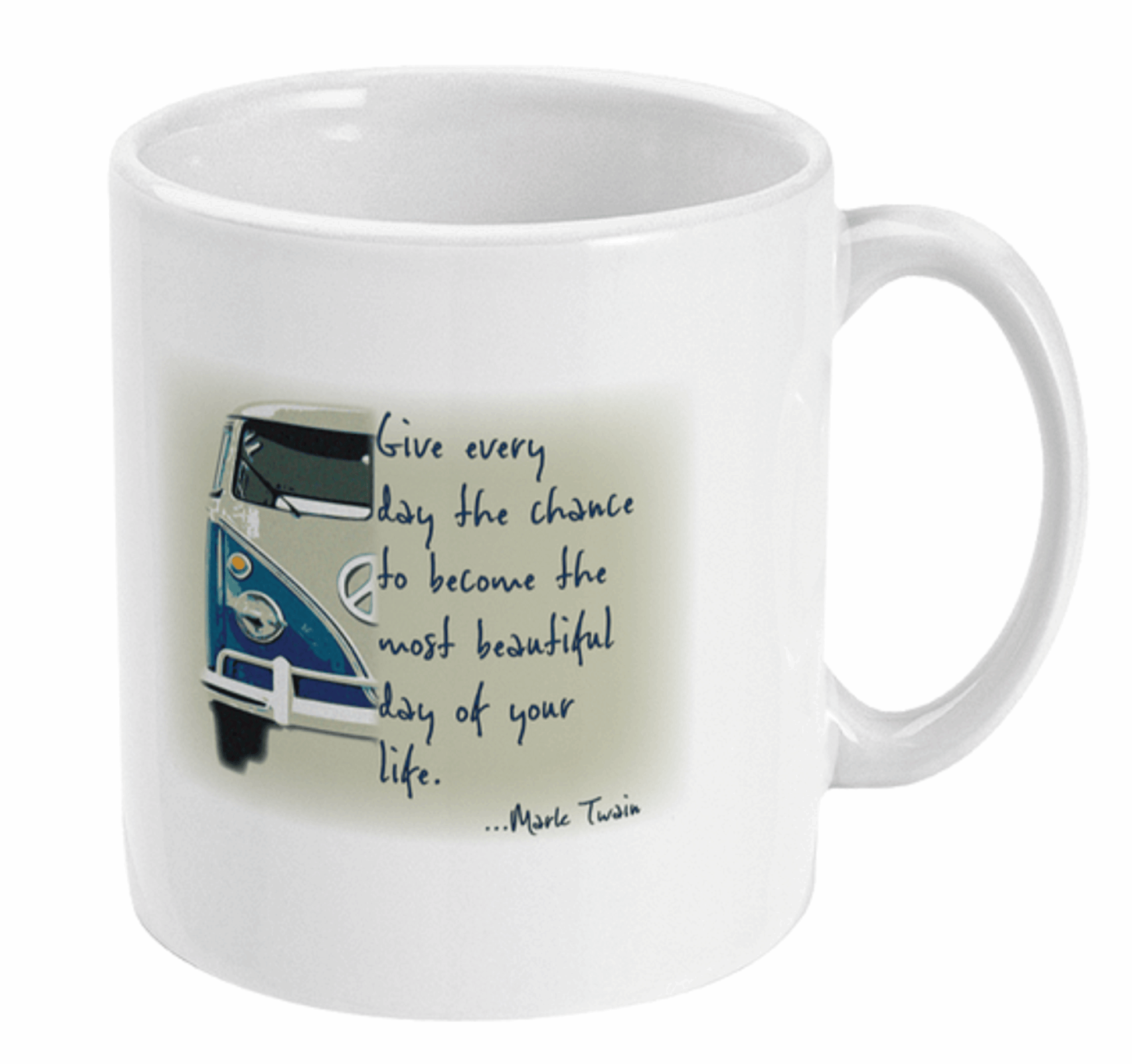 Give Everyday The Chance Camper Van Mug by Free Spirit Accessories sold by Free Spirit Accessories