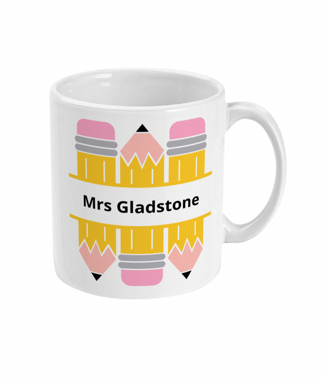  Personalised Teacher Gift Mug by Free Spirit Accessories sold by Free Spirit Accessories