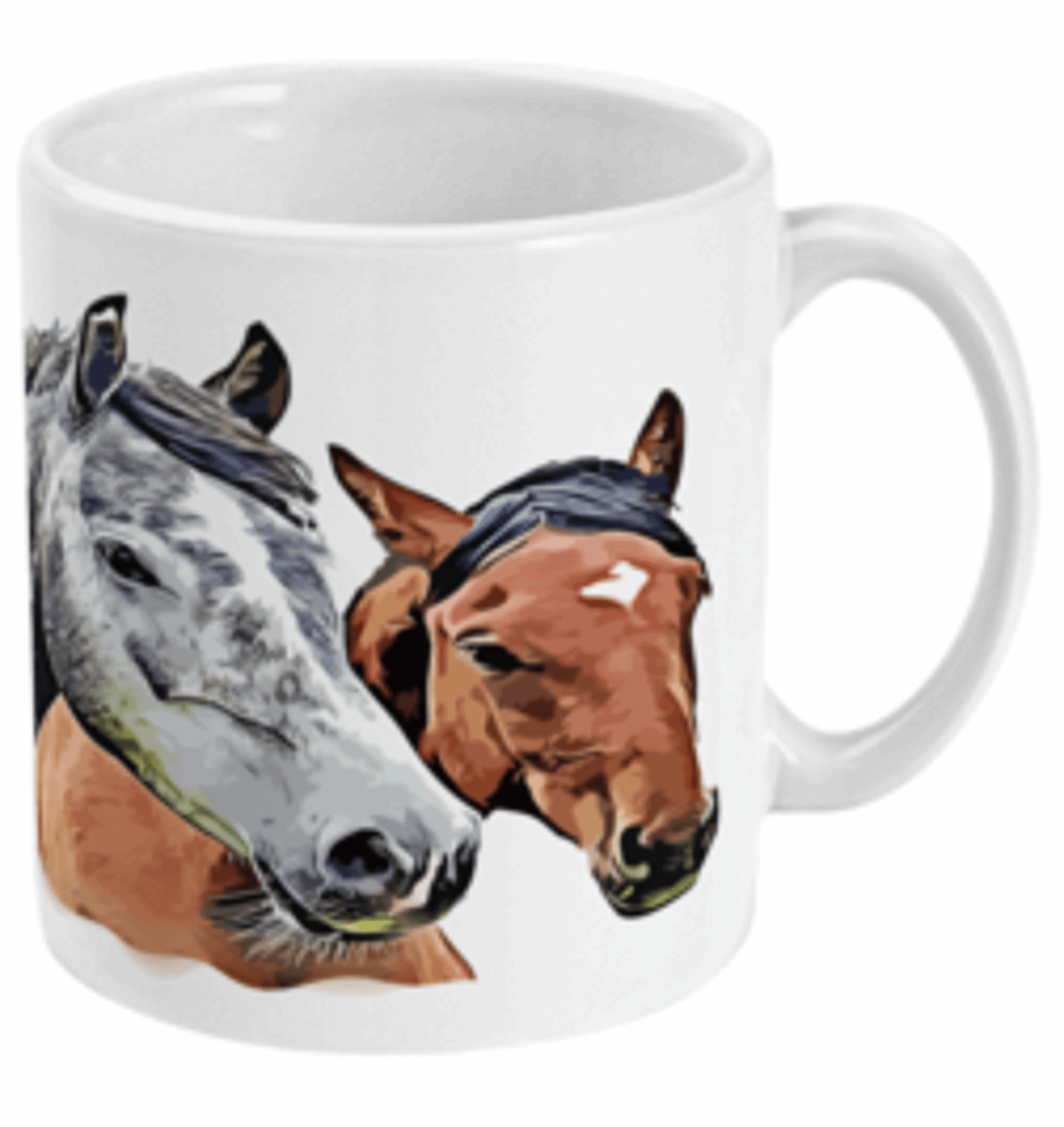  Three Beautiful Horses Coffee or Tea Mug by Free Spirit Accessories sold by Free Spirit Accessories