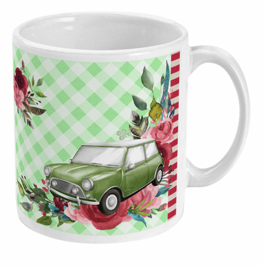  Classic Mini Car and Caravan Mug by Free Spirit Accessories sold by Free Spirit Accessories