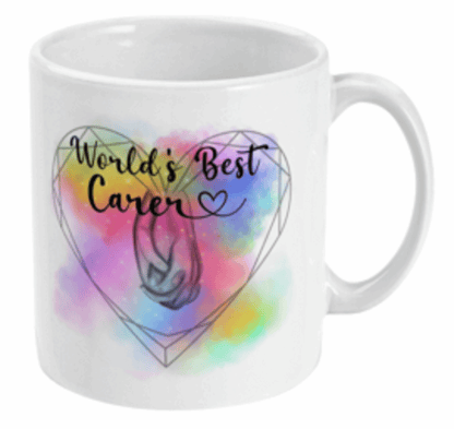  Worlds Best Carer Coffee Mug by Free Spirit Accessories sold by Free Spirit Accessories