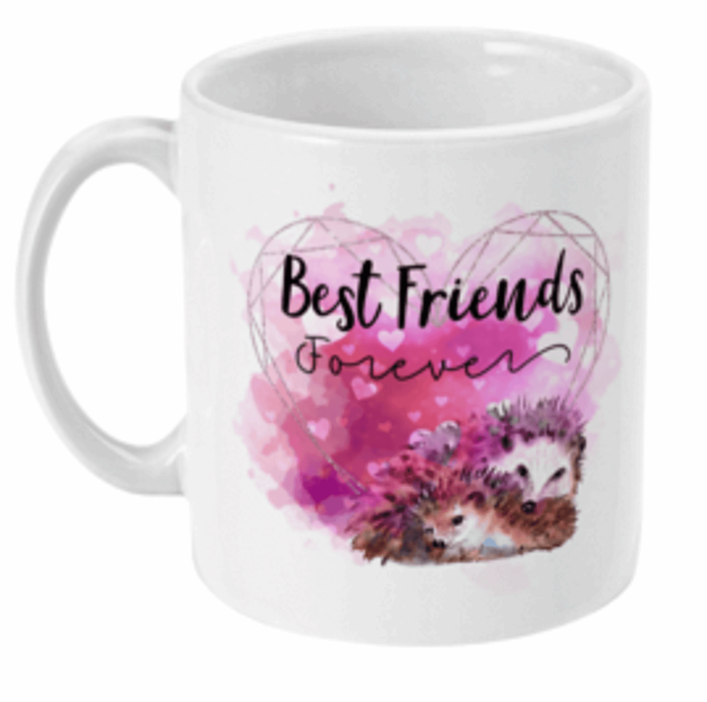  Best Friends Forever Hedgehogs Coffee Mug by Free Spirit Accessories sold by Free Spirit Accessories