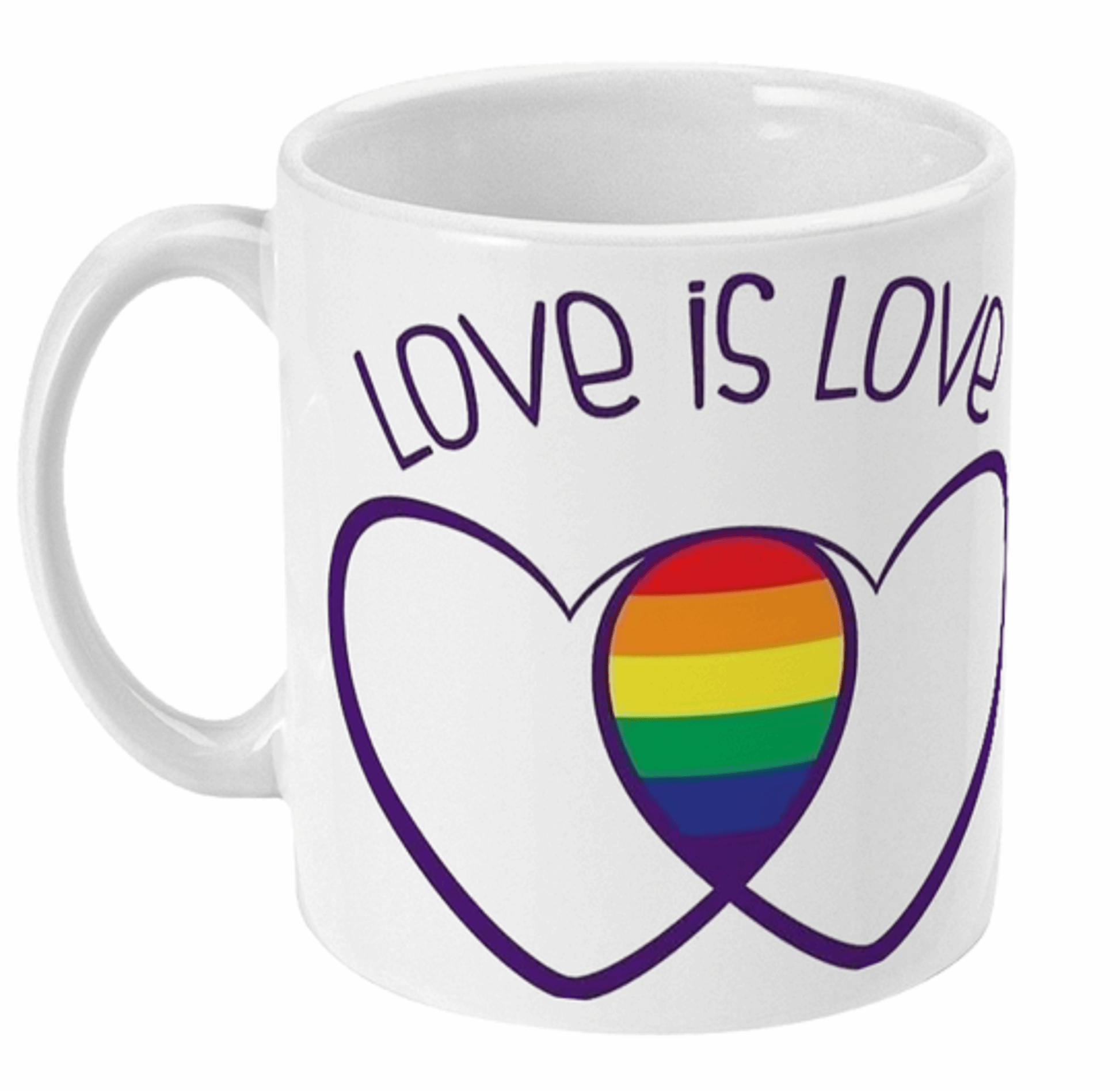  Love is Love Pride Coffee Mug by Free Spirit Accessories sold by Free Spirit Accessories