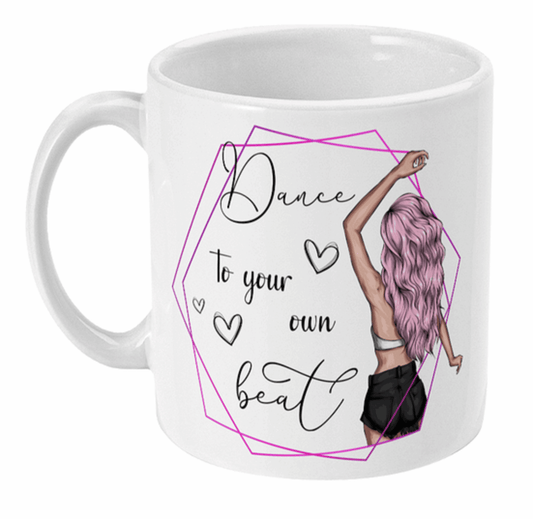  Dance To Your Own Beat Coffee Mug by Free Spirit Accessories sold by Free Spirit Accessories