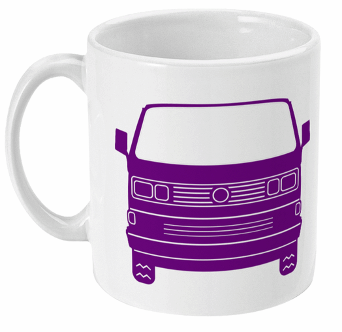 Purple Vee Dub Type 25 Camper Van Mug in Various Colours by Free Spirit Accessories sold by Free Spirit Accessories