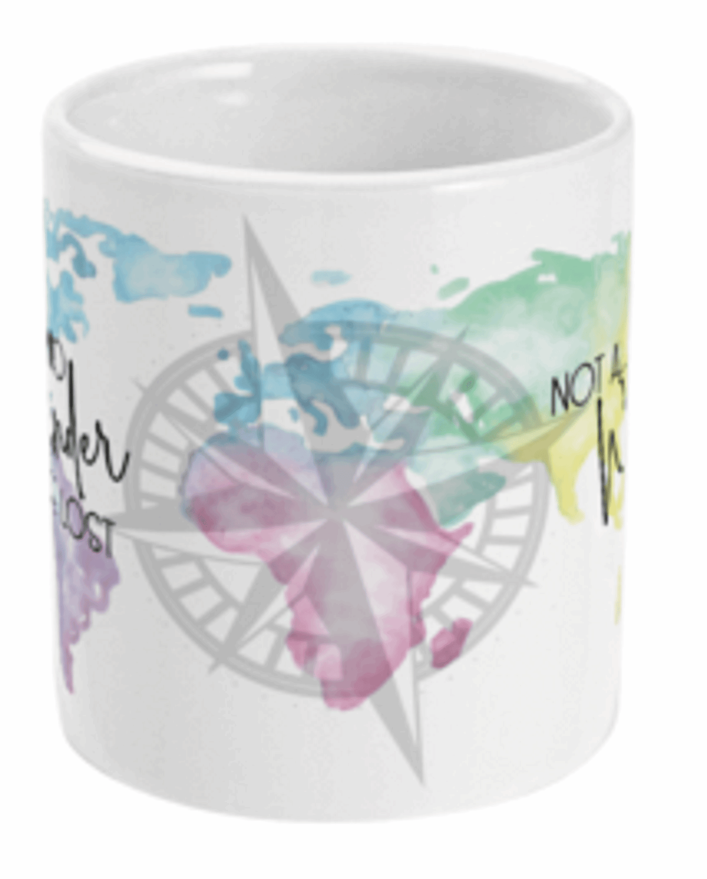  Not All Who Wander Are Lost Mug by Free Spirit Accessories sold by Free Spirit Accessories