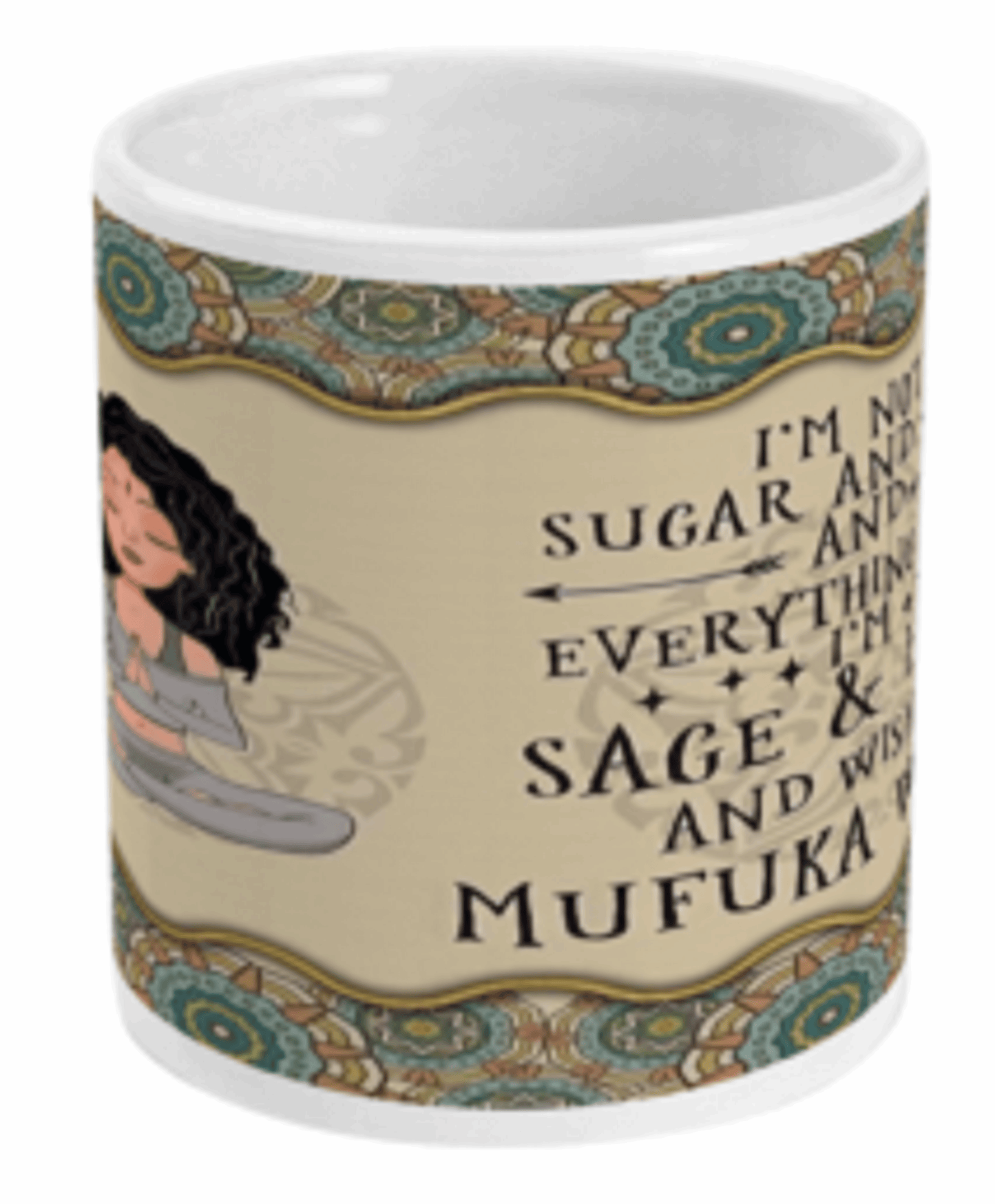  I'm Not Sugar and Spice Coffee Mug by Free Spirit Accessories sold by Free Spirit Accessories