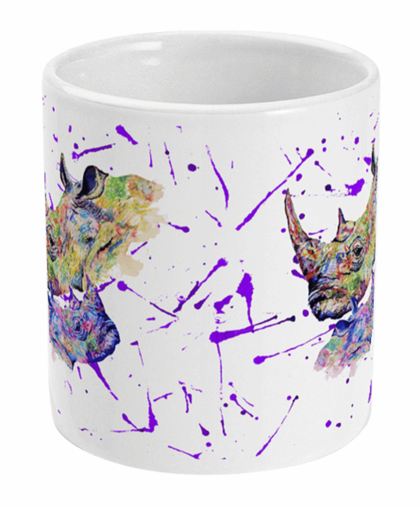  Rhino Mum And Baby Coffee Mug by Free Spirit Accessories sold by Free Spirit Accessories