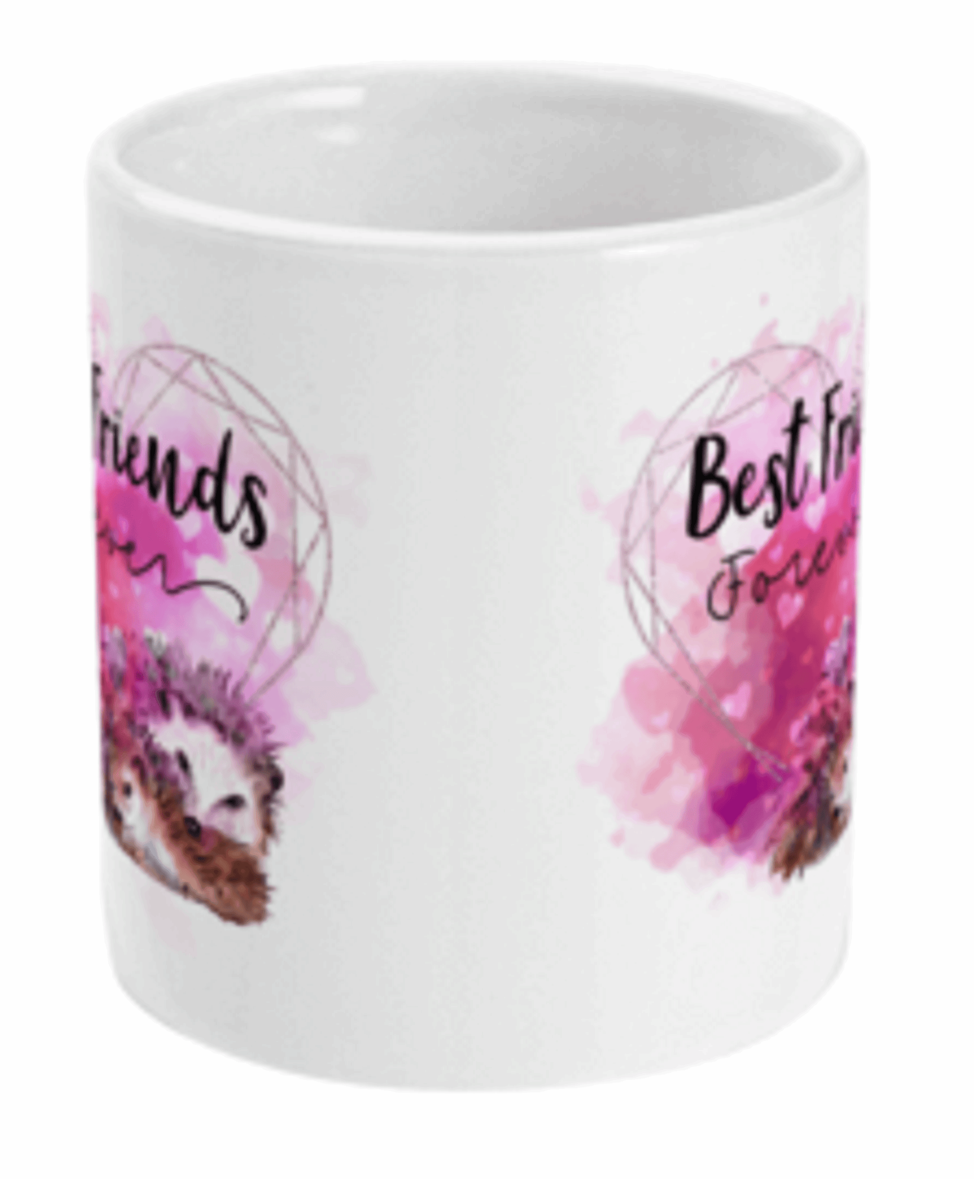  Best Friends Forever Hedgehogs Coffee Mug by Free Spirit Accessories sold by Free Spirit Accessories