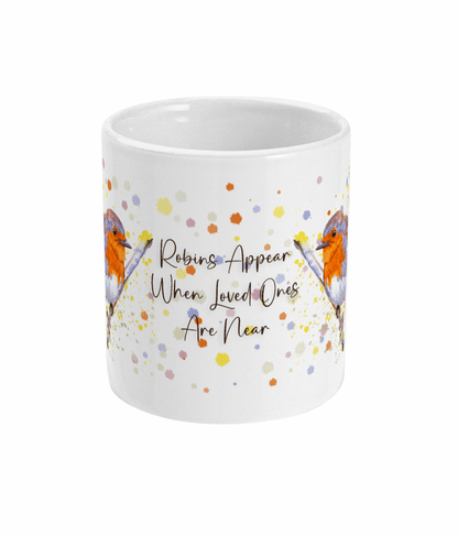 Watercolour Robins Appear Coffee Mug by Free Spirit Accessories sold by Free Spirit Accessories