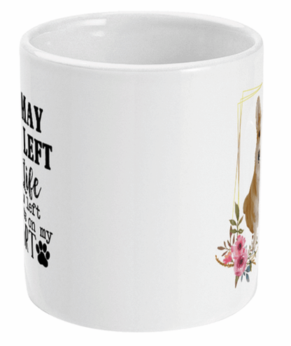  Paw Prints On My Heart Photo Mug by Free Spirit Accessories sold by Free Spirit Accessories
