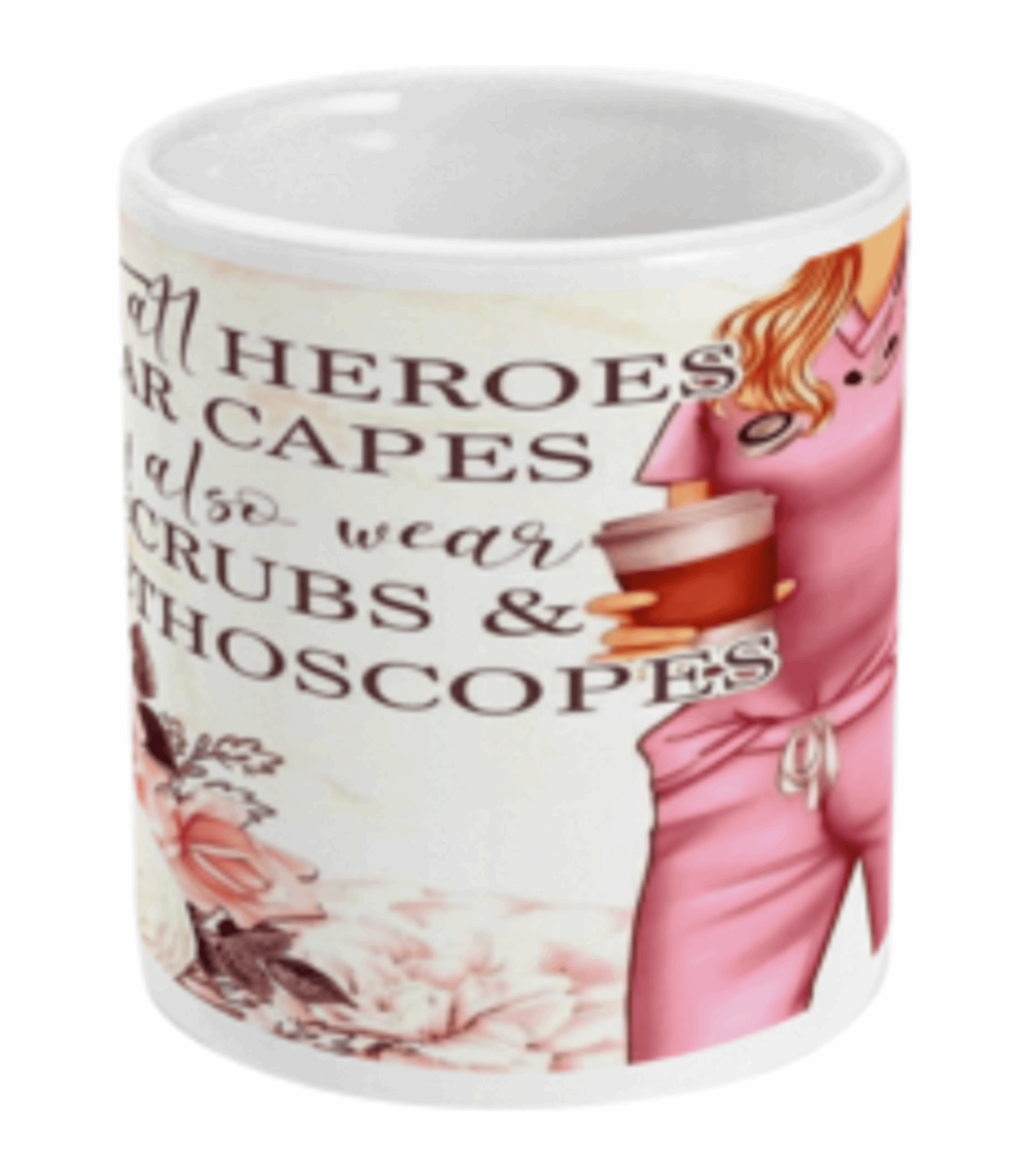  Not all Heroes Wear Capes Coffee Mug by Free Spirit Accessories sold by Free Spirit Accessories
