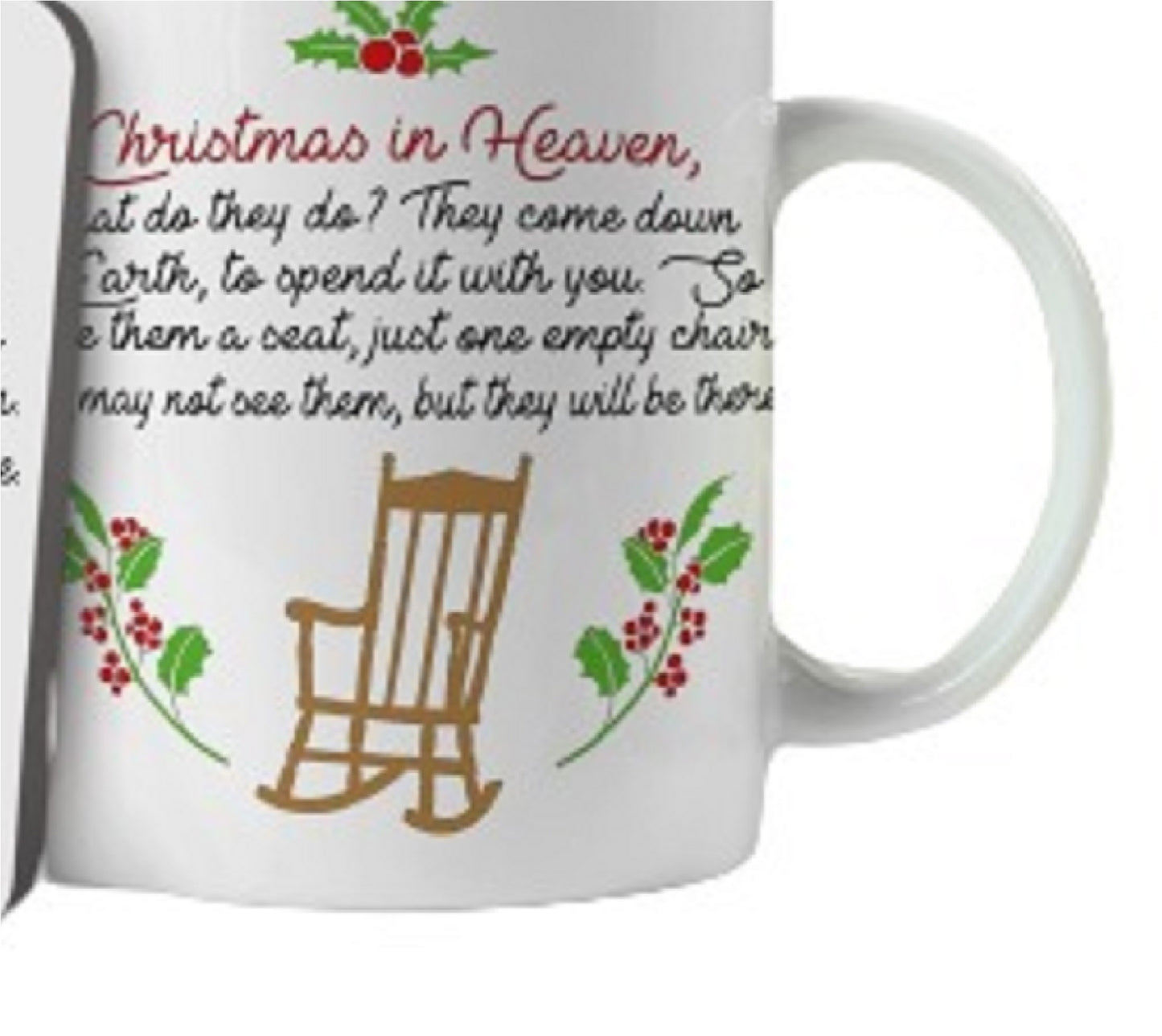  Christmas in Heaven Mug and Coaster by Free Spirit Accessories sold by Free Spirit Accessories
