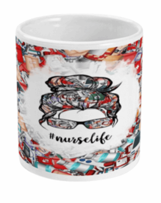  Nurse Life Mug by Free Spirit Accessories sold by Free Spirit Accessories