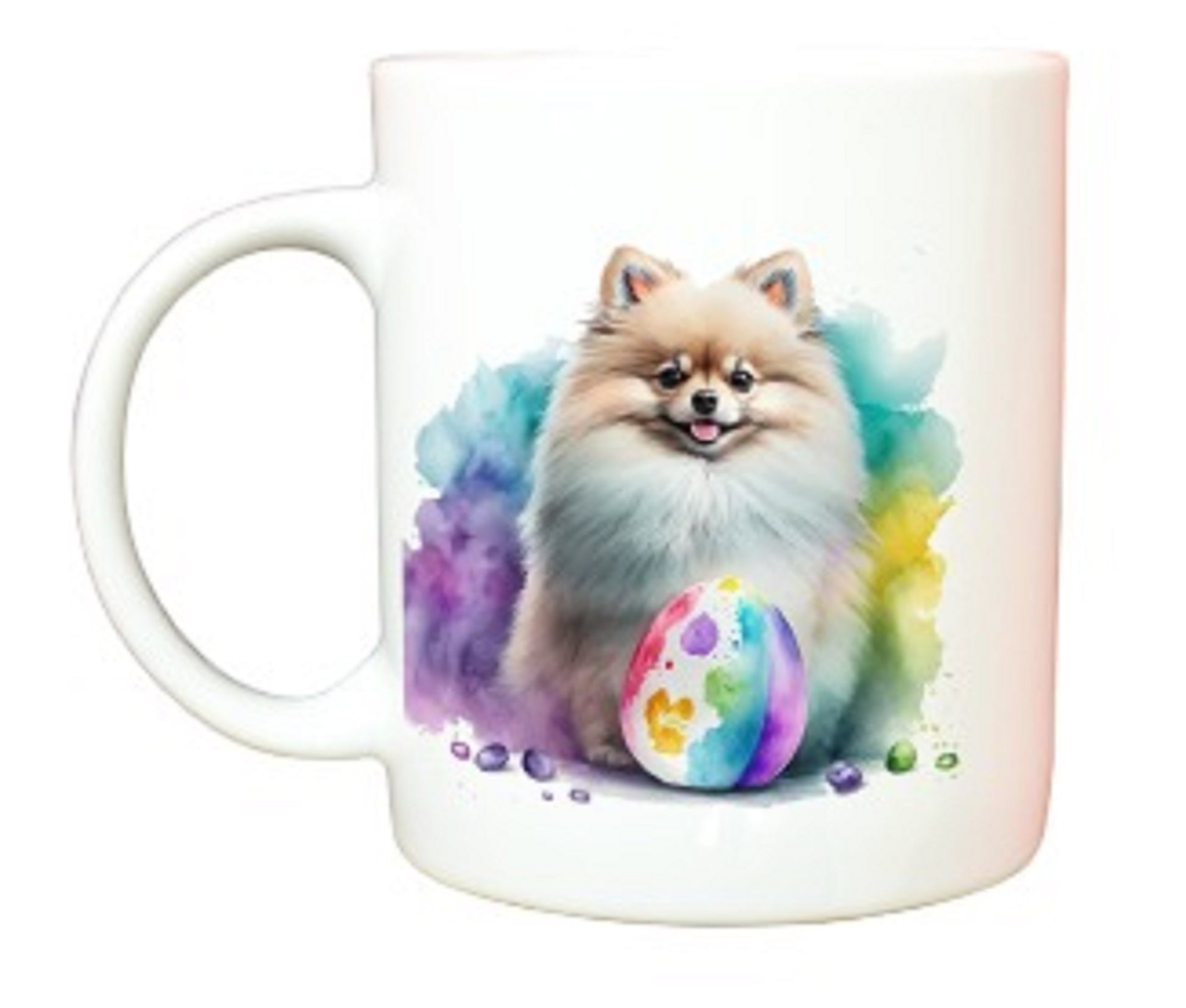  Easter Dog Mug in Various Breeds by Free Spirit Accessories sold by Free Spirit Accessories