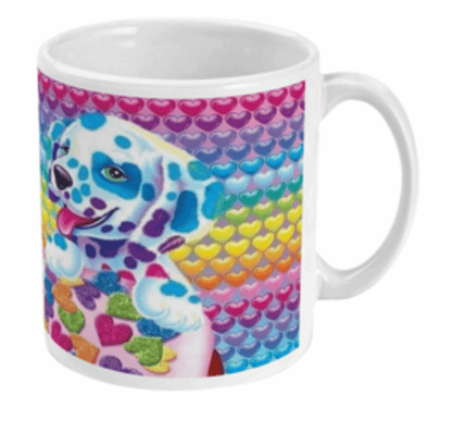  Paint Splattered Puppies Mug by Free Spirit Accessories sold by Free Spirit Accessories