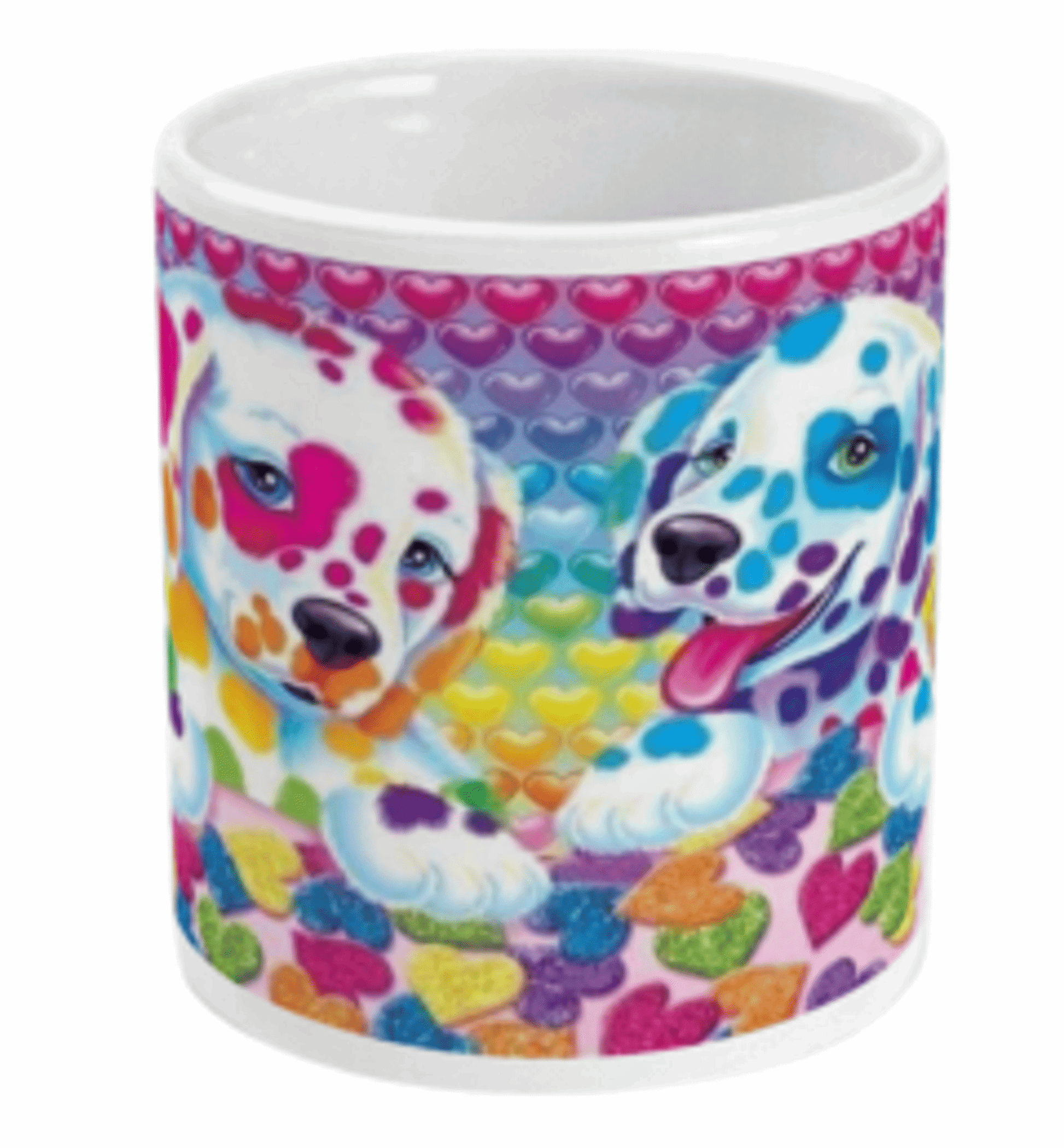  Paint Splattered Puppies Mug by Free Spirit Accessories sold by Free Spirit Accessories