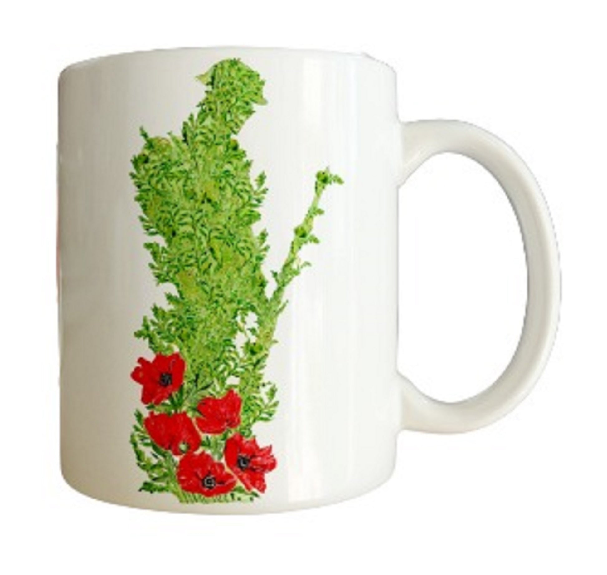  Soldier Made of Poppies Remembrance Mug by Free Spirit Accessories sold by Free Spirit Accessories
