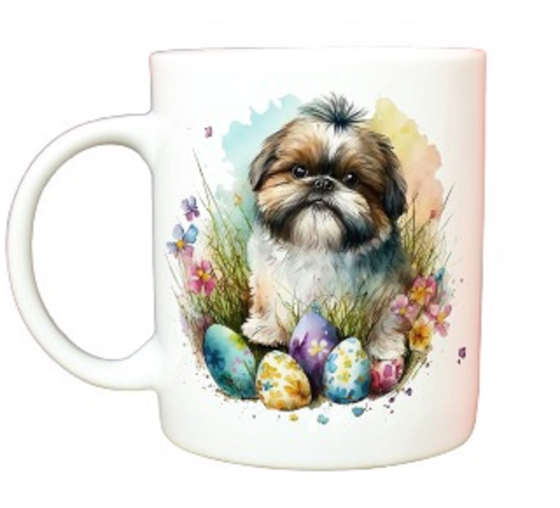  Easter Dog Mug in Various Breeds by Free Spirit Accessories sold by Free Spirit Accessories