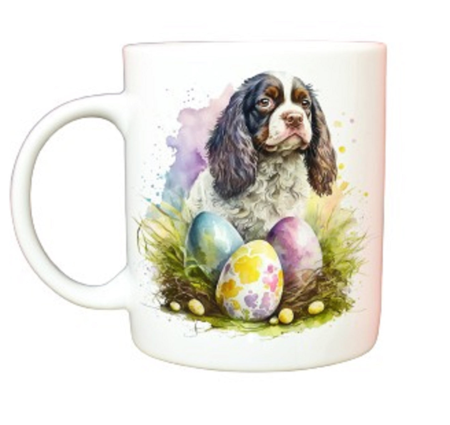  Easter Dog Mug in Various Breeds by Free Spirit Accessories sold by Free Spirit Accessories