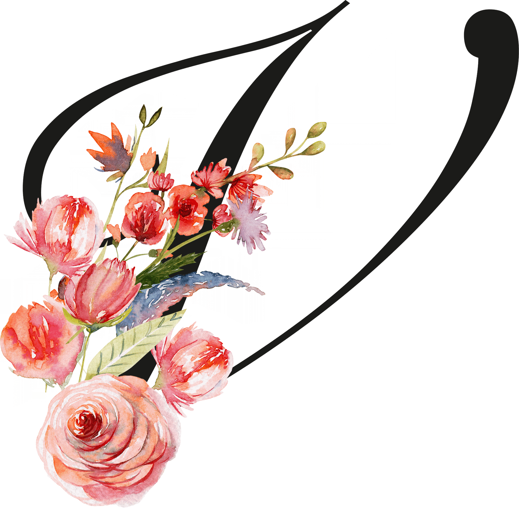  Floral Letter Initial Coffee or Tea Mug by Free Spirit Accessories sold by Free Spirit Accessories