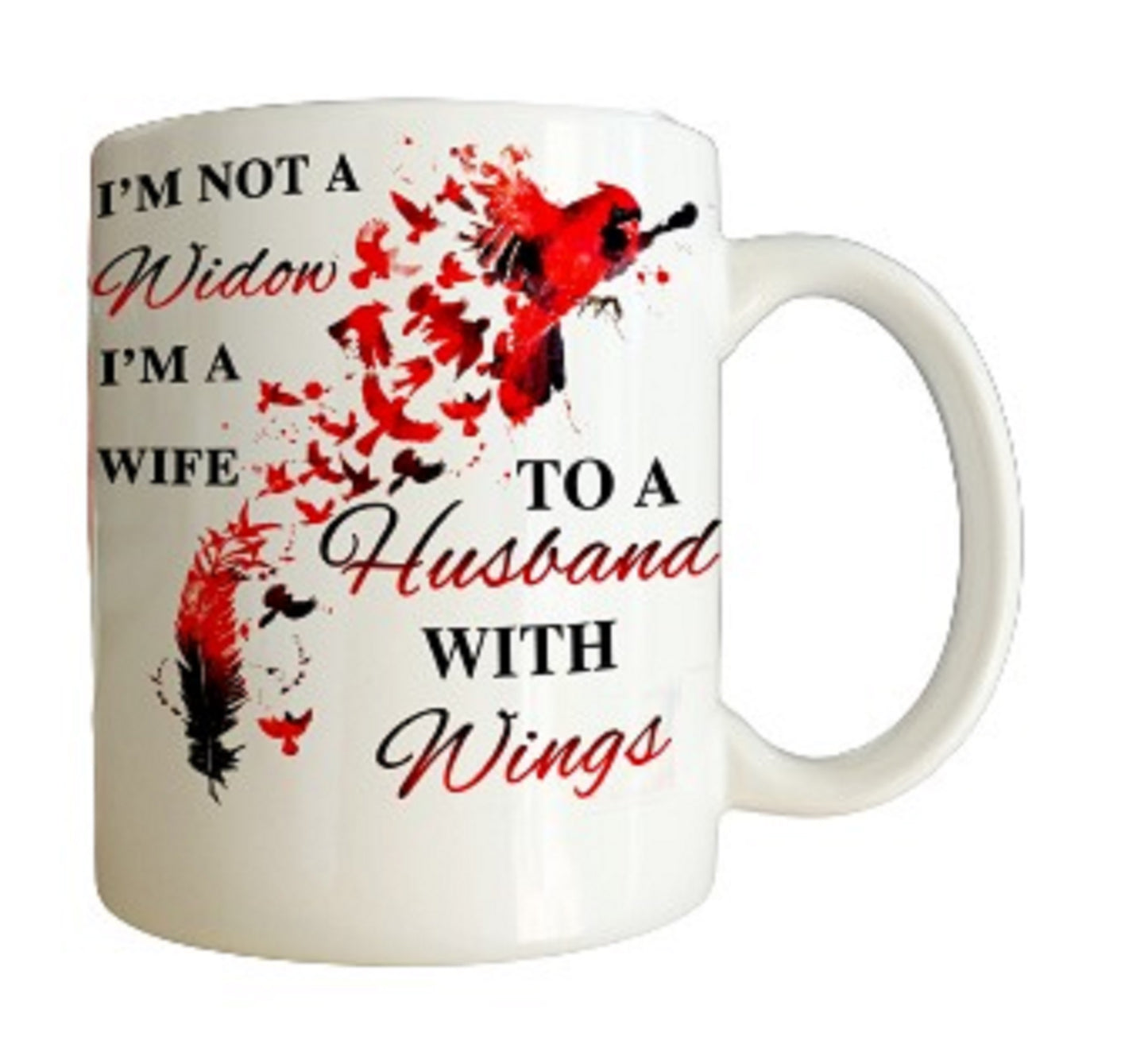  I'm Not A Widow Coffee Mug by Free Spirit Accessories sold by Free Spirit Accessories
