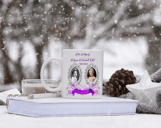  Beautiful Queen Elizabeth II Platinum Jubilee Mug by Free Spirit Accessories sold by Free Spirit Accessories